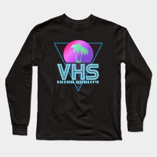 VHS "Extra Quality" #5 Long Sleeve T-Shirt